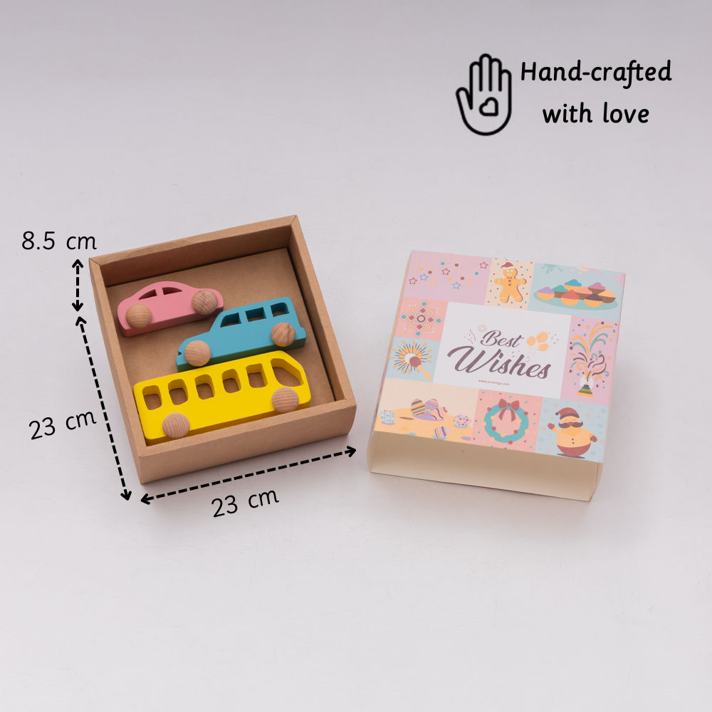 Wooden Vehicle Set